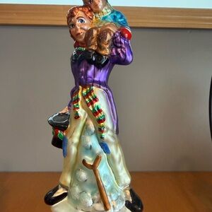 Christopher Radko Colorful Father and Child Ornament